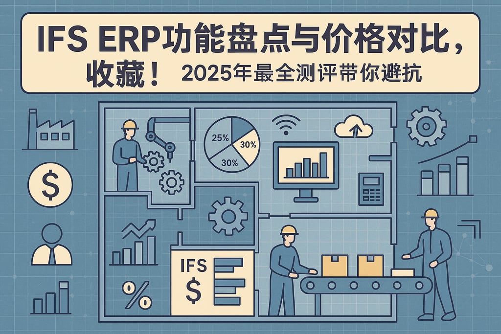 IFS ERP功能盘点与价格对比，收藏！2025年最全测评带你避坑